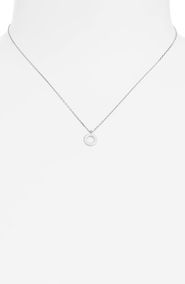 Bing Bang Minimal Initial Pendant Necklace, Alternate, color, 