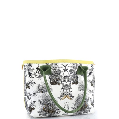 Pre-owned Hermes  Hermes Petit H So Tote Printed Canvas In Multi