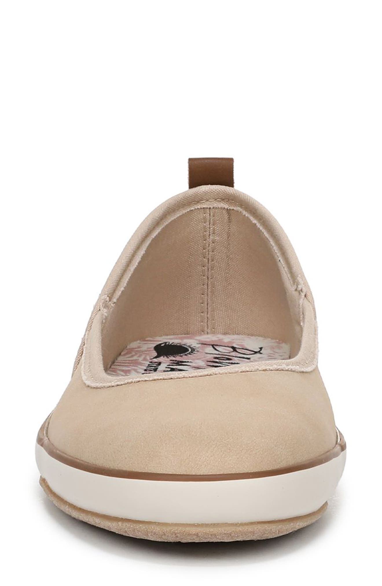 EZ Does It Slip-On Shoe, Alternate, color, OAK CANVAS/ FAUX LEATHER