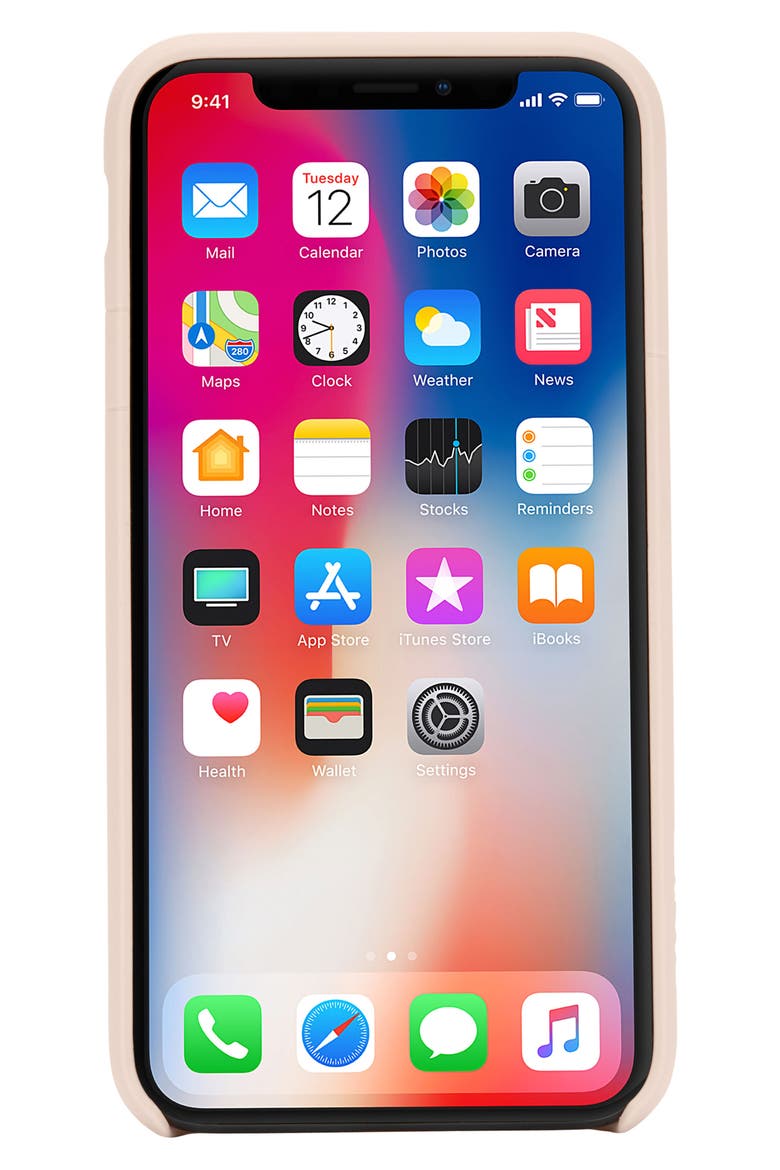 Facet iPhone X & Xs Case, Main, color, ROSE GOLD