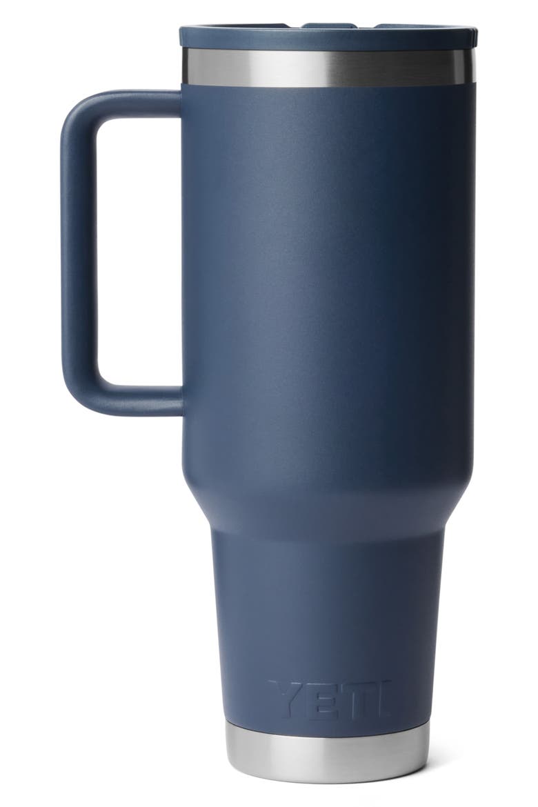Rambler 40-Ounce Travel Straw Mug, Alternate, color, NAVY