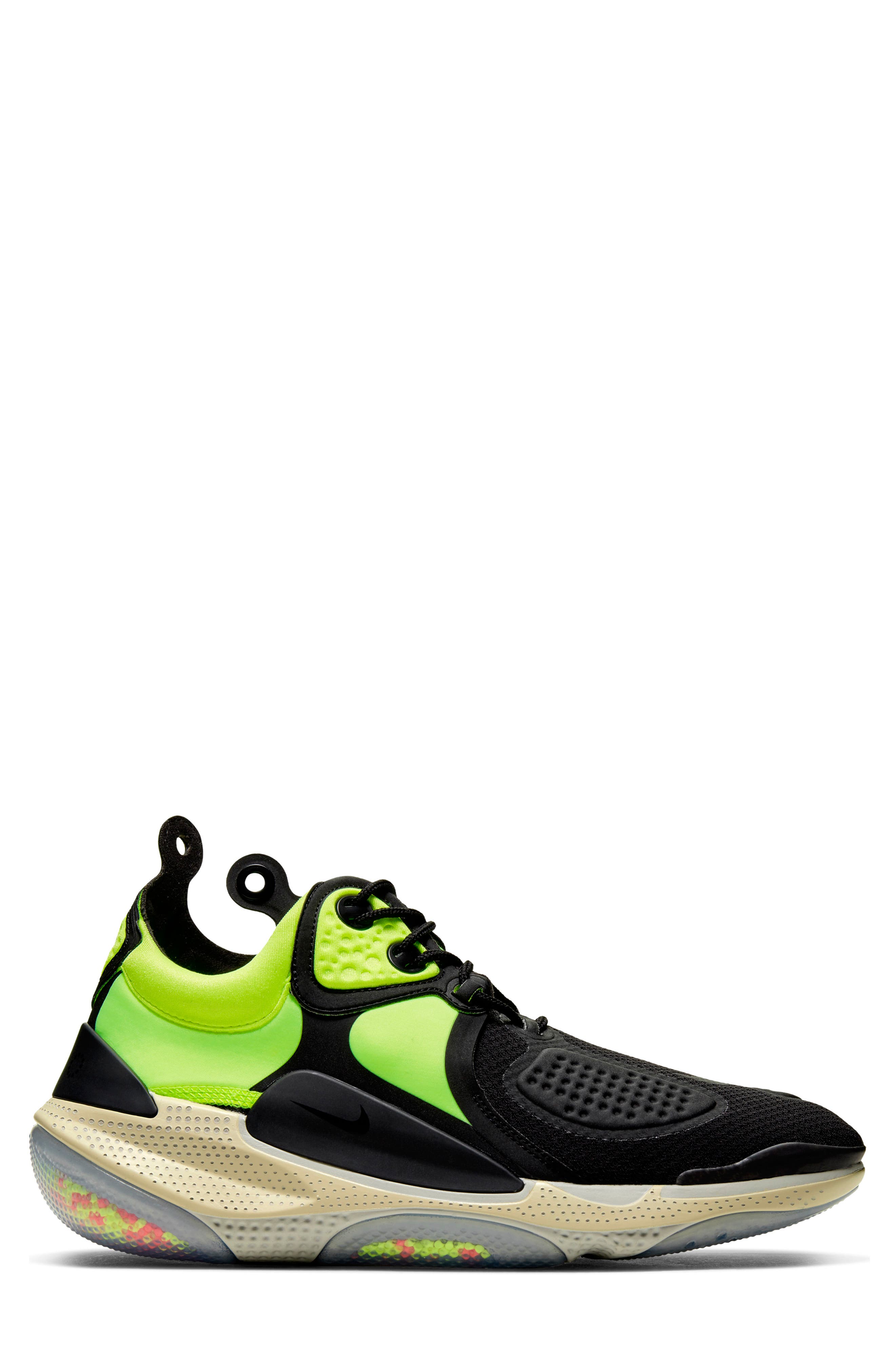 Joyride CC3 Setter Mid-Top Sneaker, Alternate, color, BLACK/ BLACK-VOLT-OATMEAL