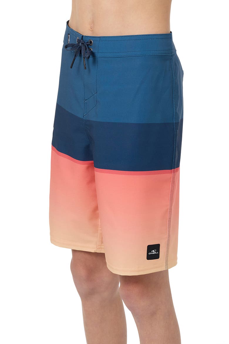Kids' Hyperfreak Heat Block Swim Trunks, Alternate, color, PERSIMMON