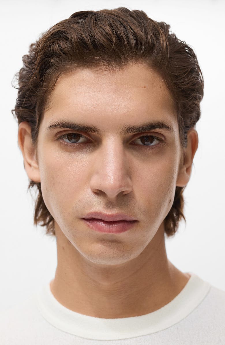 MANGO Fine Knit T-Shirt, Alternate, color, Off White