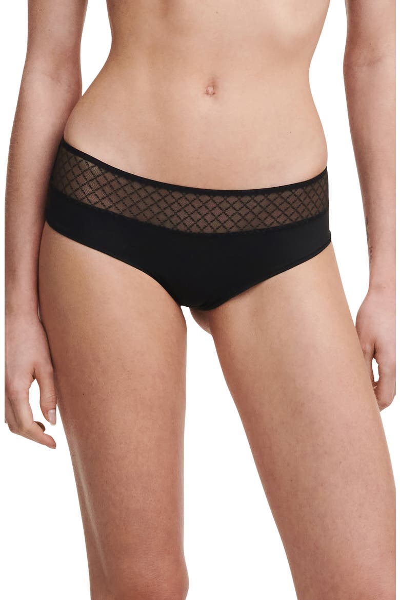 Norah Chic Hipster Briefs, Main, color, BLACK