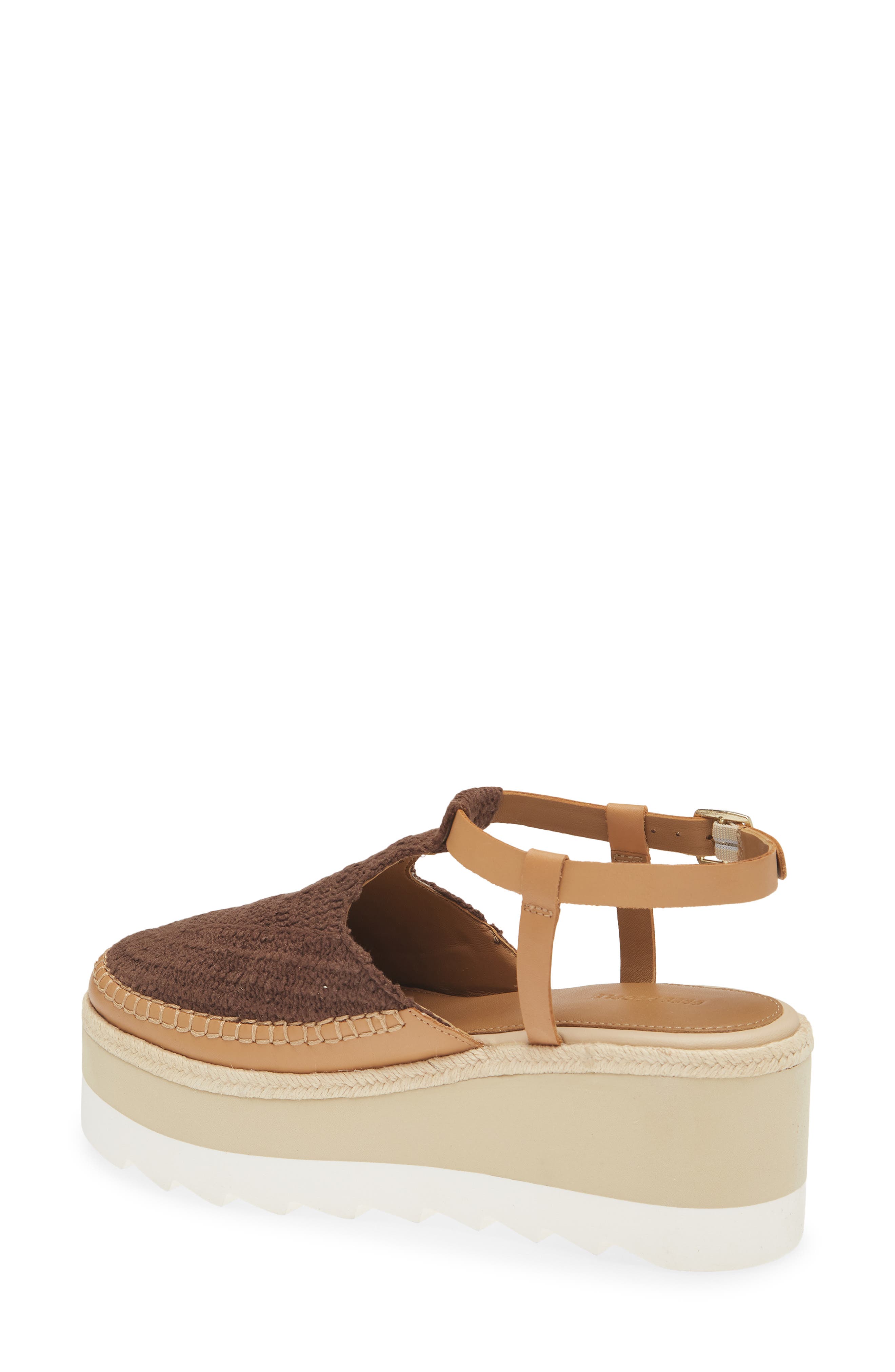 Free People Morning in Mykonos Platform Wedge, Alternate, color, Oak Combo
