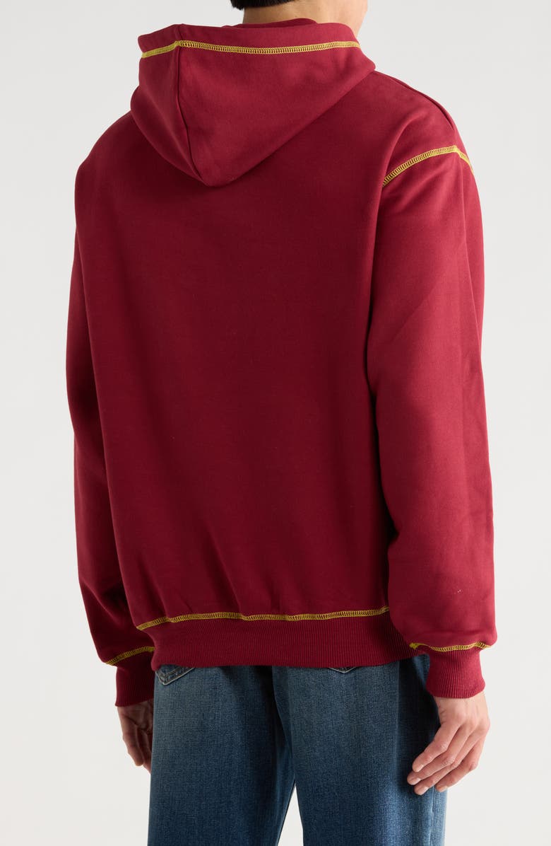 STAYCOOL Star Hoodie, Alternate, color, Maroon