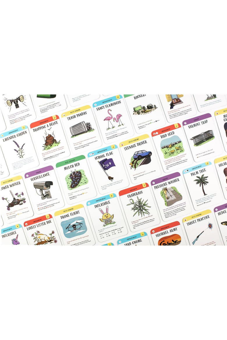 Grass Is Greener A Card Game Of Neighborly Sabotage, Ages 13+, Alternate, color, Multicolored