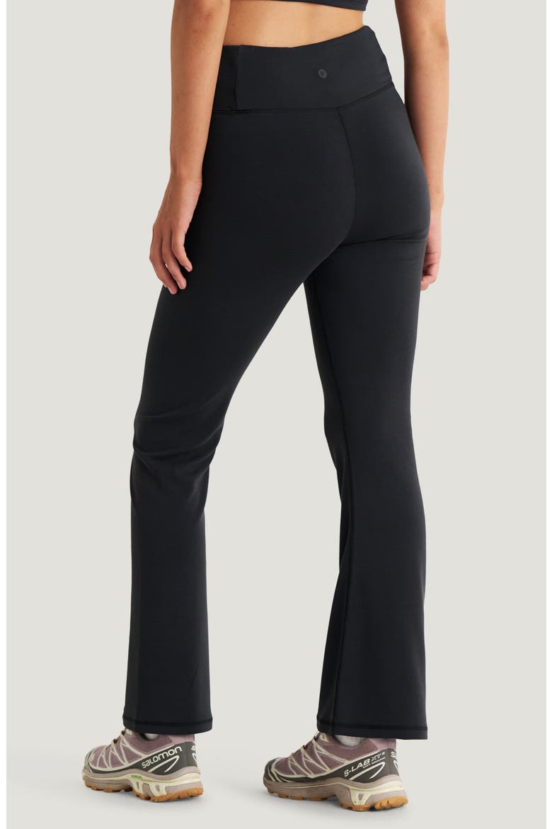 TerraFlow Flare Pants, Alternate, color, BLACK