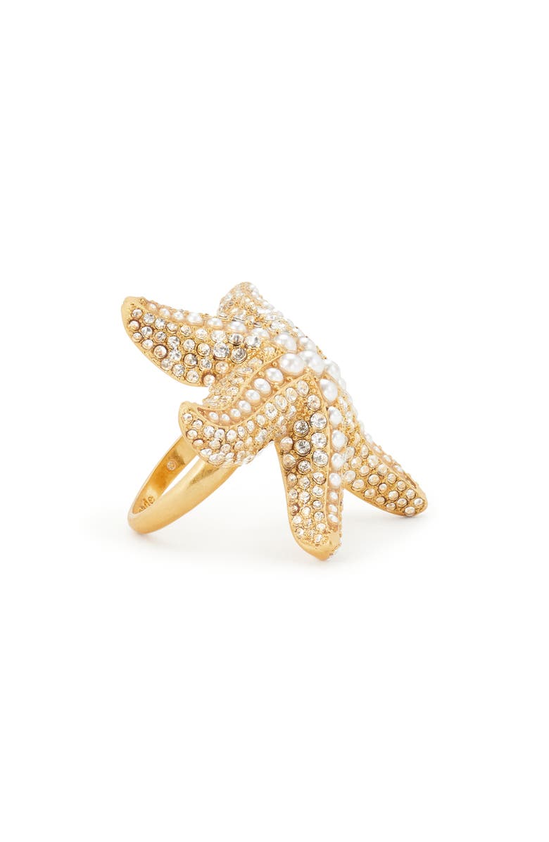 Kate Spade New York sea star cocktail ring, Alternate, color, 