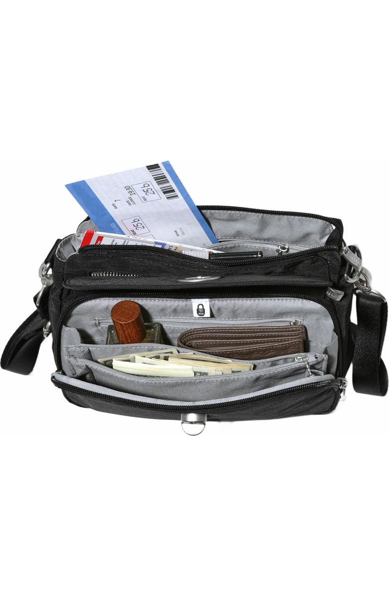 BAGGALLINI Calais Crossbody Bag, Alternate, color, Black