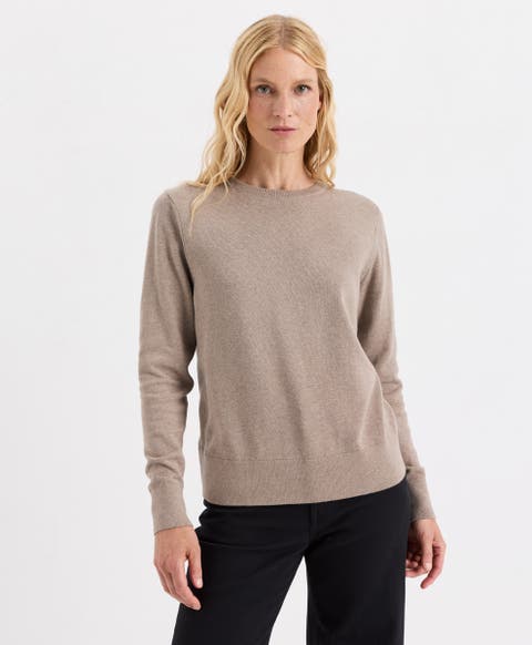 Organic Cotton Essential Crew Neck Sweater