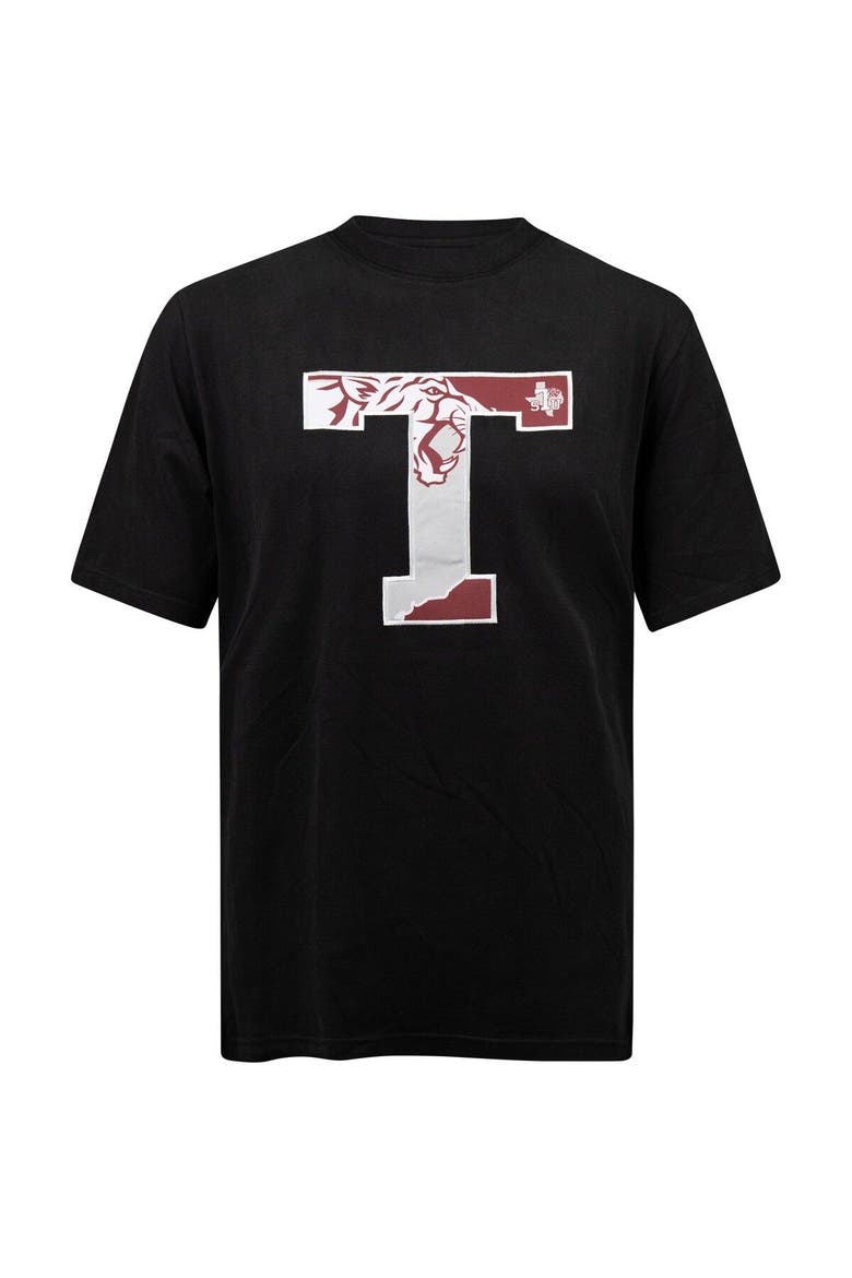 Men's FISLL Black Texas Southern Tigers Applique T-Shirt, Alternate, color, Black