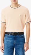 Lacoste Tipped Crewneck Cotton Sweater