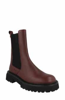 FERRAGAMO Leather Chelsea Boot