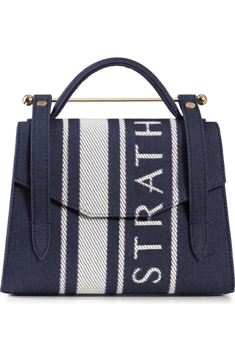 Strathberry Mini Allegro Denim Tote, Main, color,