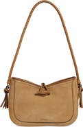 Isabel Marant Vigo Calfskin Suede Baguette Shoulder Bag