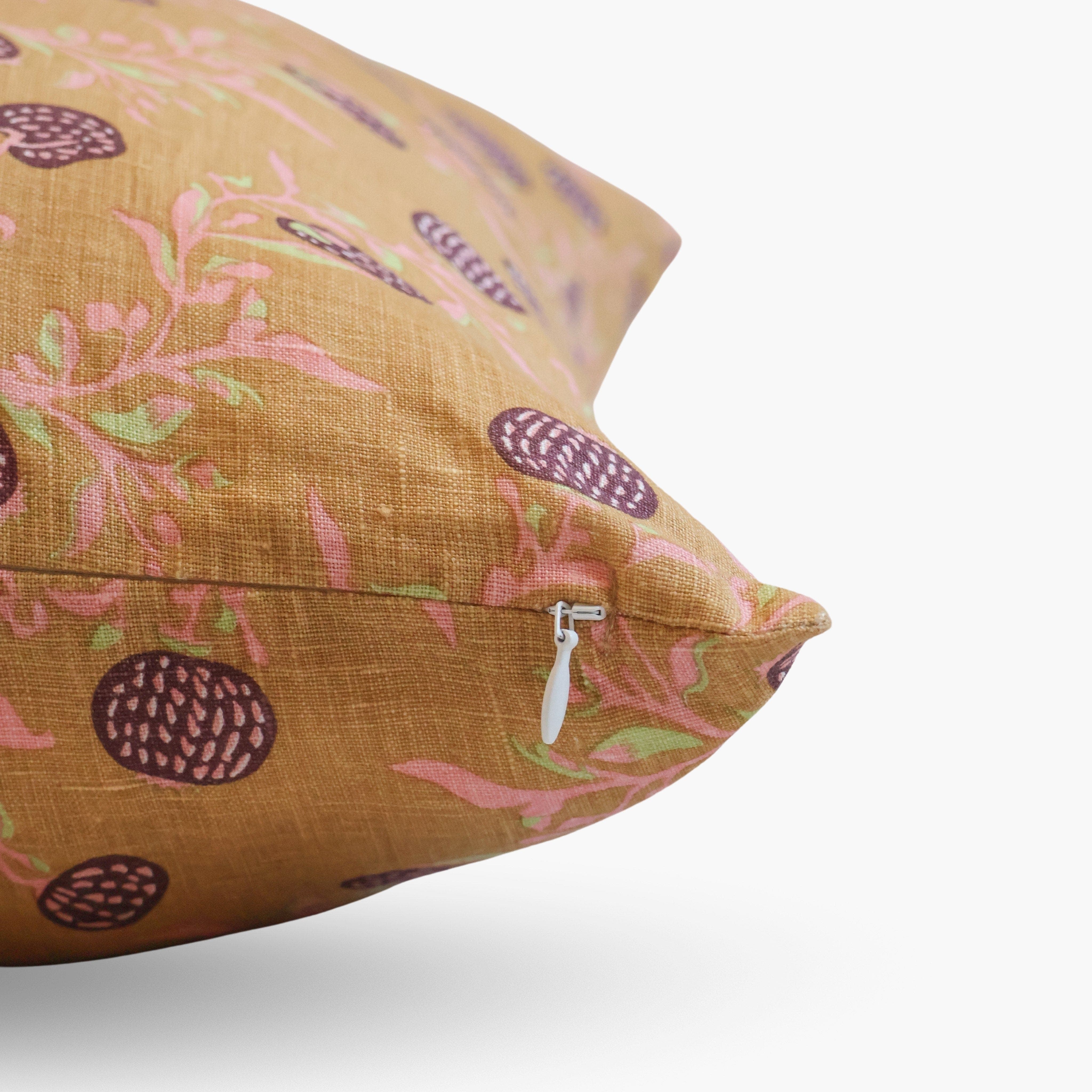 Banyan & Birch Rasa Lumbar Pure Linen Throw Pillow Cover | Nordstrom