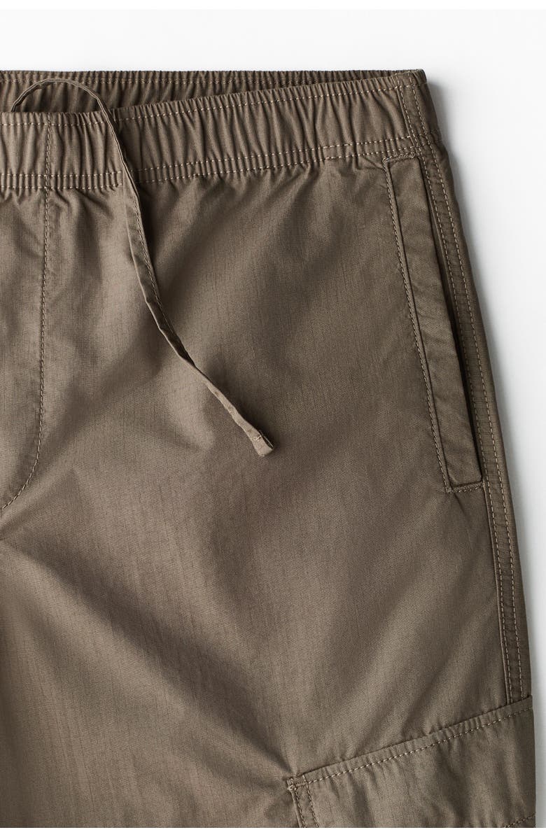 H&M Regular Fit Cargo Trousers, Alternate, color, Taupe