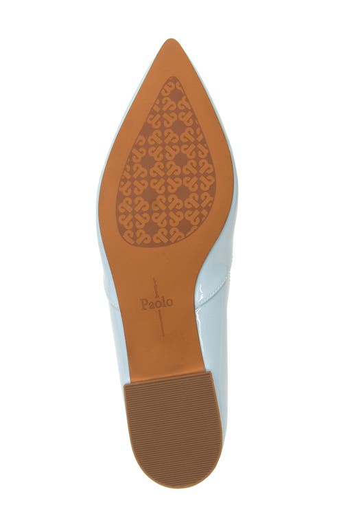 Linea Paolo Nasya Pointed Toe Flat In Pale Blue