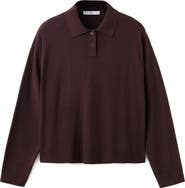 MANGO Polo Sweater