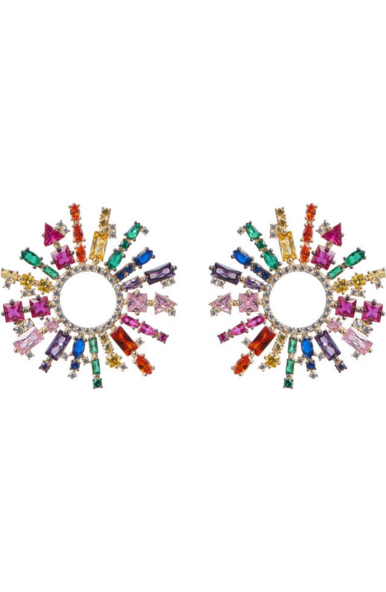 NICKHO REY Margaret Earring, Main, color, Rainbow/Gold