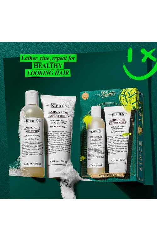 Kiehl's Since 1851 Softening Shine Set $58 Value In Transparent