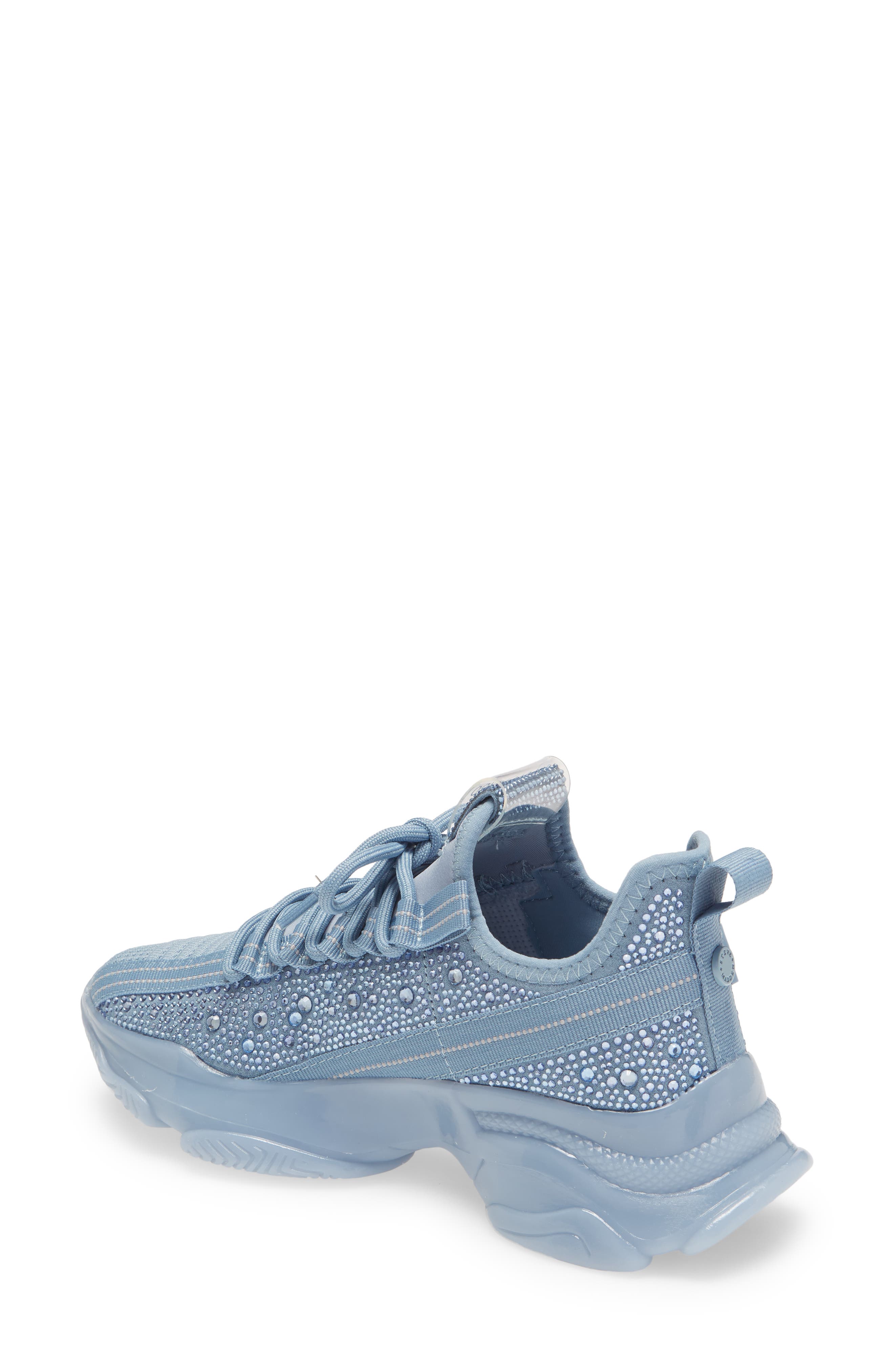 Maxima Monochrome Knit Sneaker, Alternate, color, BLUE MULTI