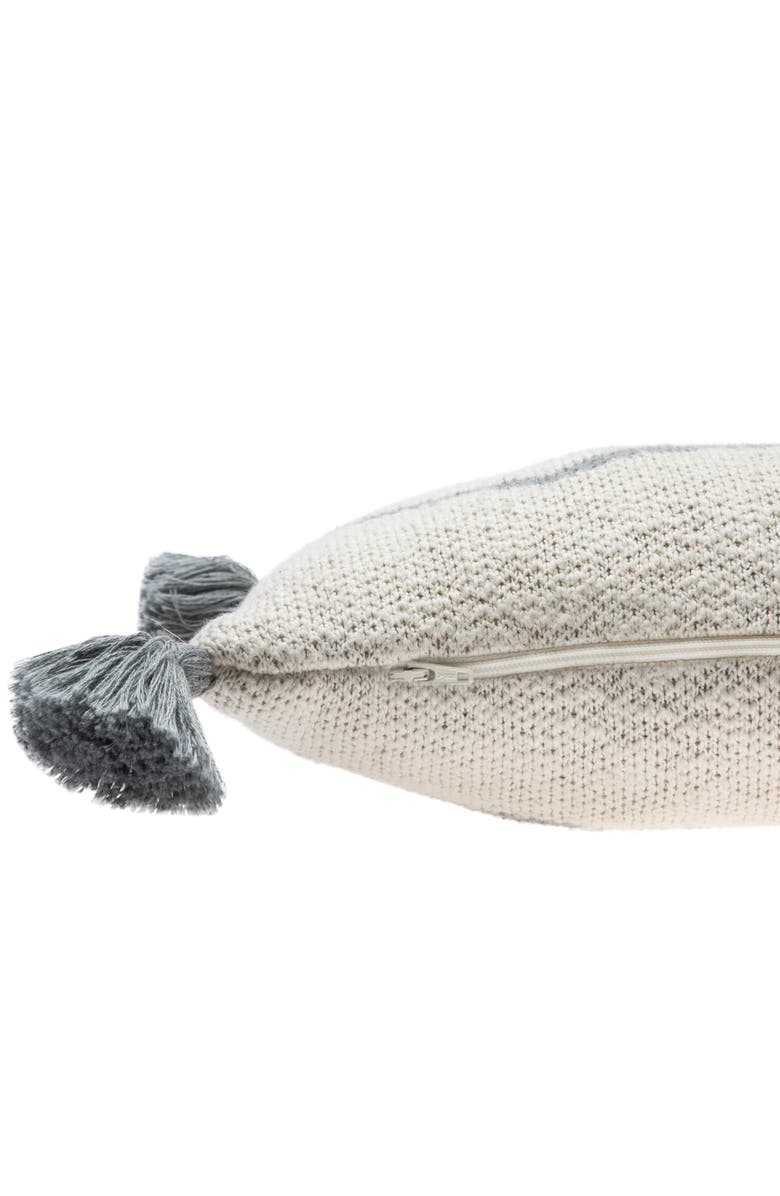 Lorena Canals Knitted cushion Little Oasis, Alternate, color, Natural, Grey