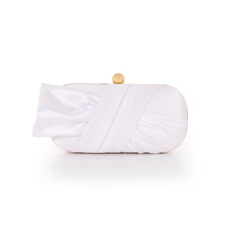 Margo Satin Tie Minaudiere