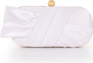 BADGLEY MISCHKA Margo Satin Tie Minaudiere