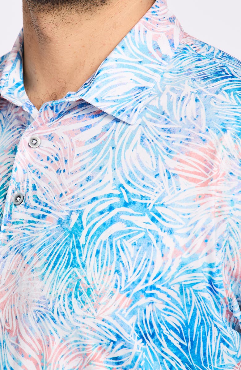 Robert Graham Hartland Knit Polo, Alternate, color, Multi