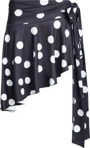 LIONESS Safari Asymmetric Midi Skirt