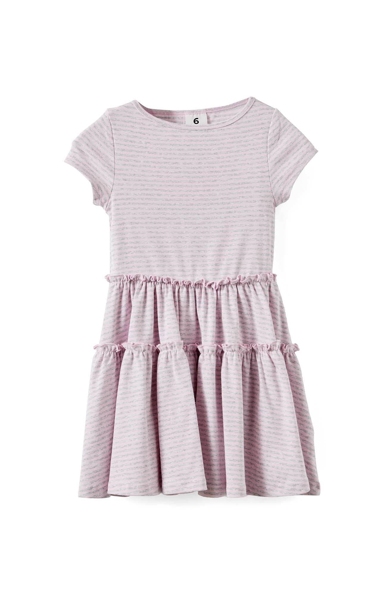 Ballet Pink Grey Marle