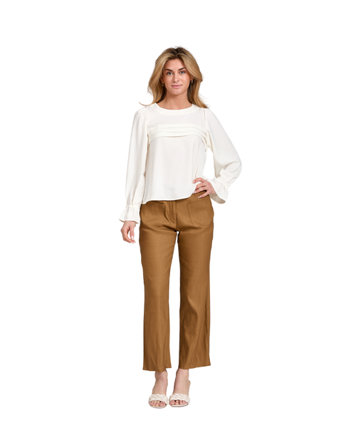 Taylor Tillman Emerson Top In White
