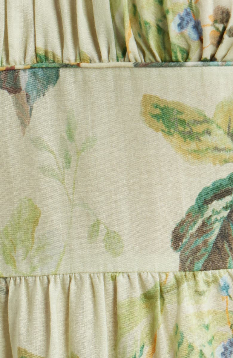 DÔEN Benoit Floral Print Sleeveless Maxi Dress, Alternate, color, Floraison De Mures