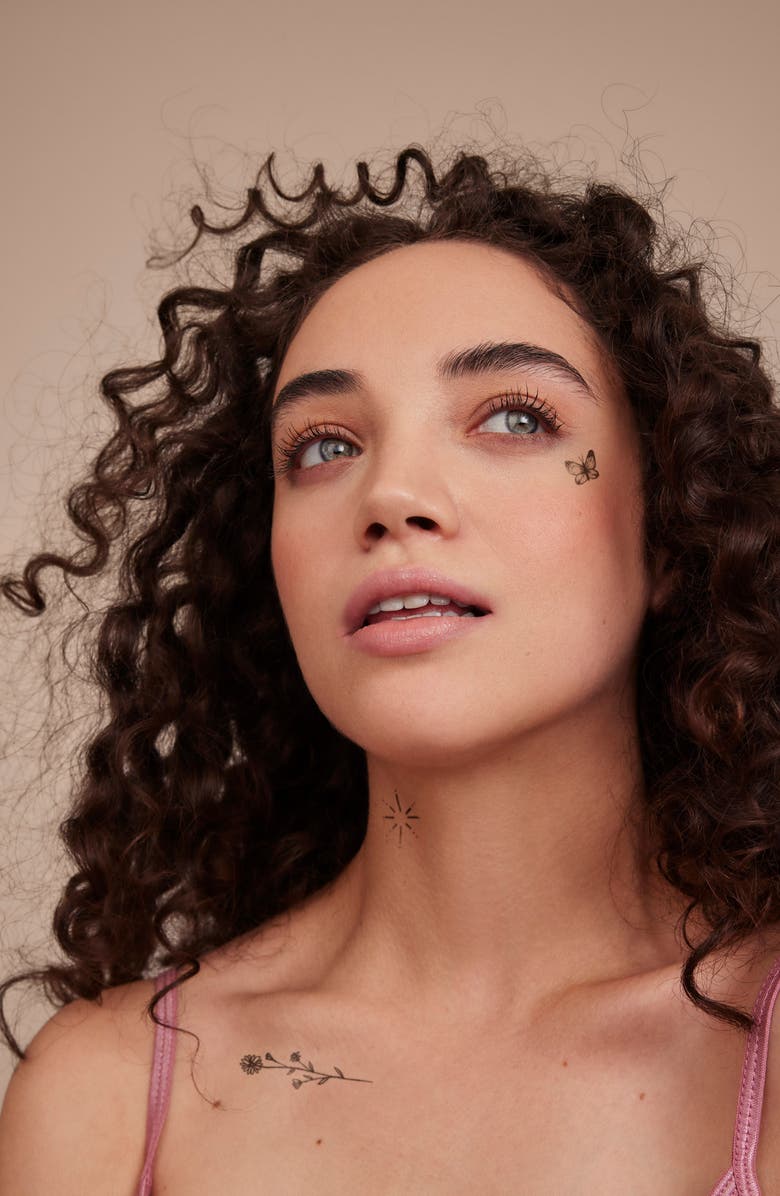 INKED by Dani Founder's Favorite Temporary Tattoos, Alternate, color, Black