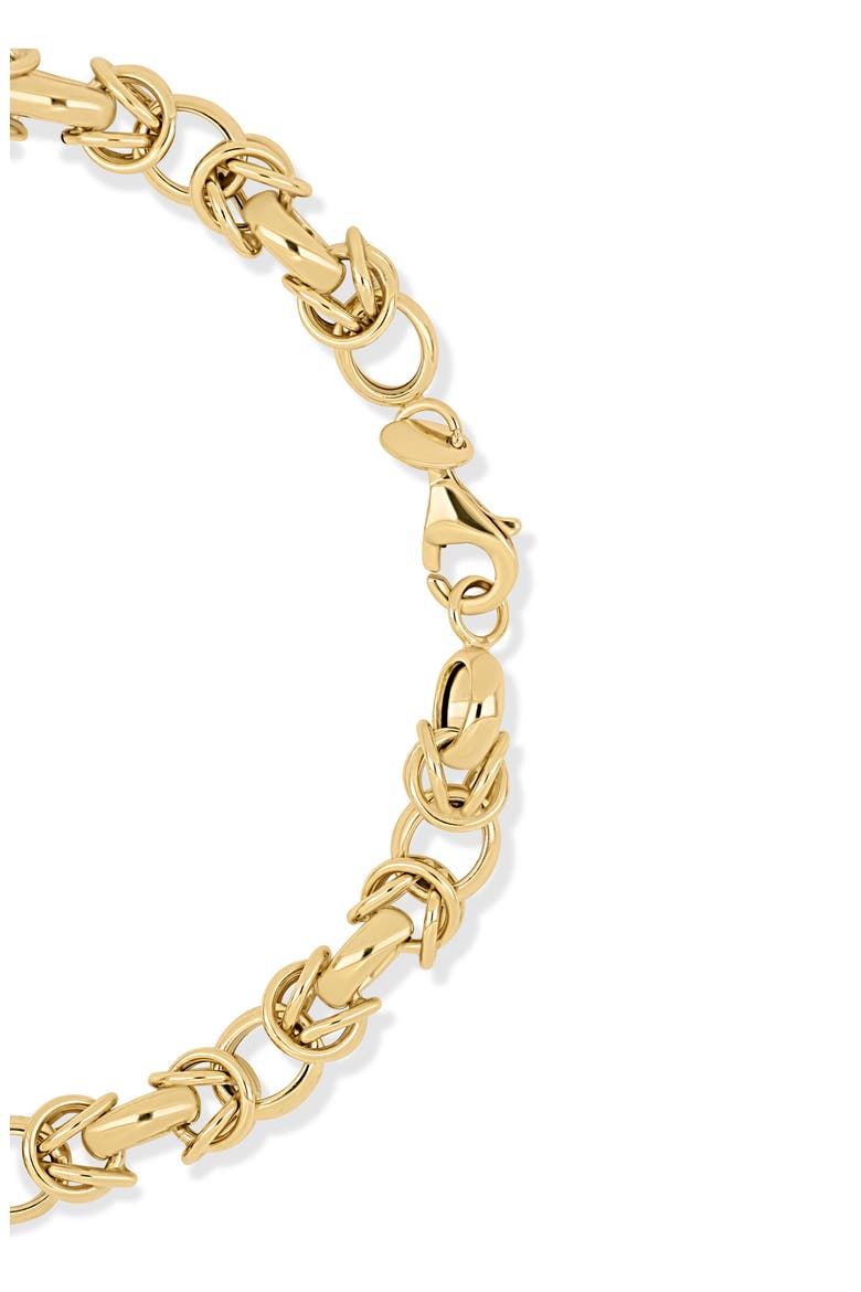 14K Gold Interwoven Chain Bracelet (Online Trunk Show), Alternate, color, 14K YELLOW GOLD