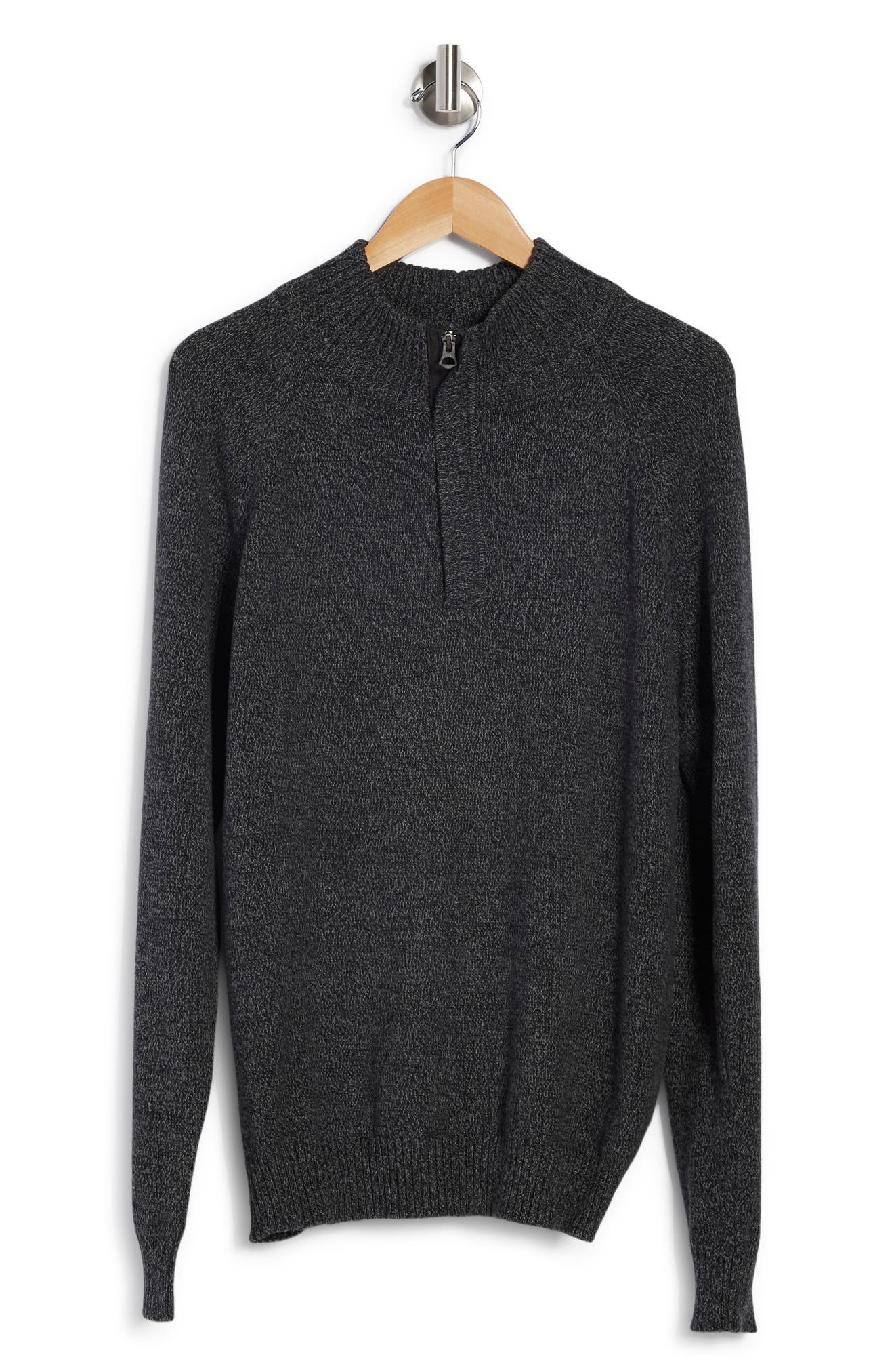 WEATHERPROOF VINTAGE Stand Collar Cotton Sweater (Men) | Nordstromrack