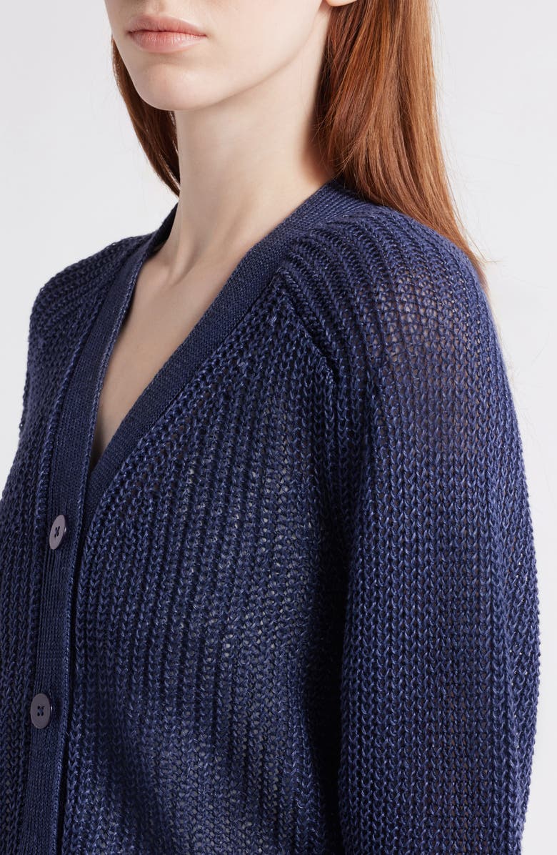 MARGARET O'LEARY The Beach Linen Cardigan, Alternate, color,