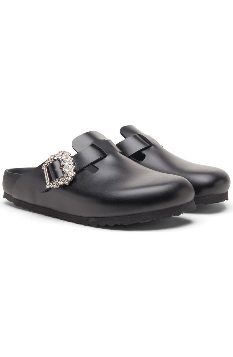 BIRKENSTOCK X MANOLO Blahnik Boston Crystal Buckle Clog, Alternate, color,