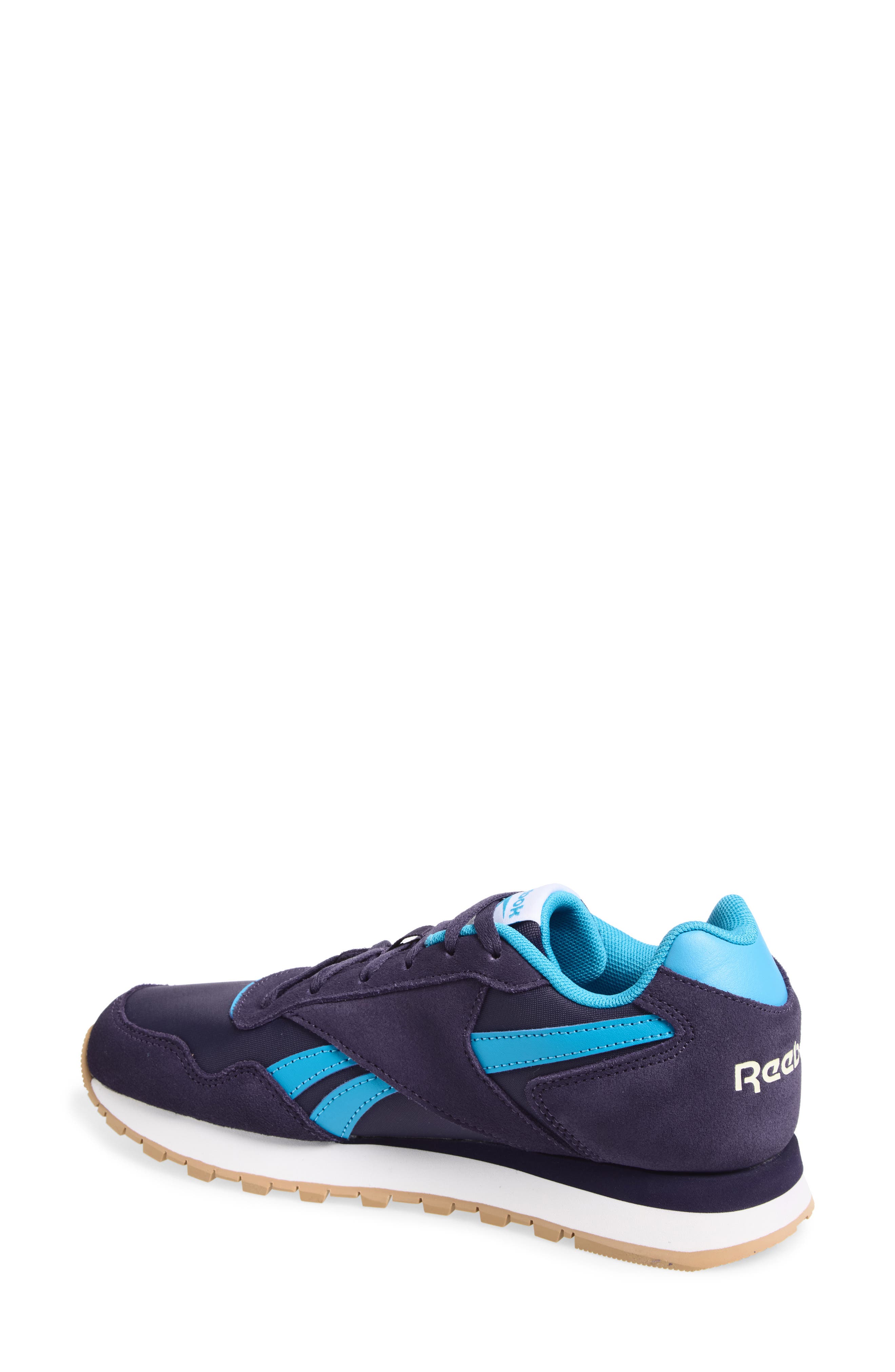 Glide Sneaker, Alternate, color, PRPLE PRPLE CYAN
