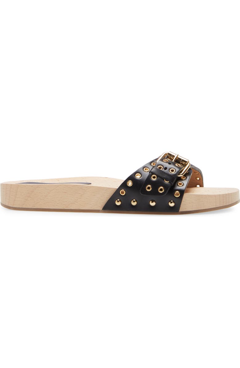 Isabel Marant Jaso Wooden Slide Sandal, Alternate, color,