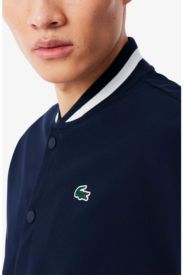 x Novak Djokovic Water Repellent Bomber Jacket, Alternate, color, NAVY BLUE/ FLOUR