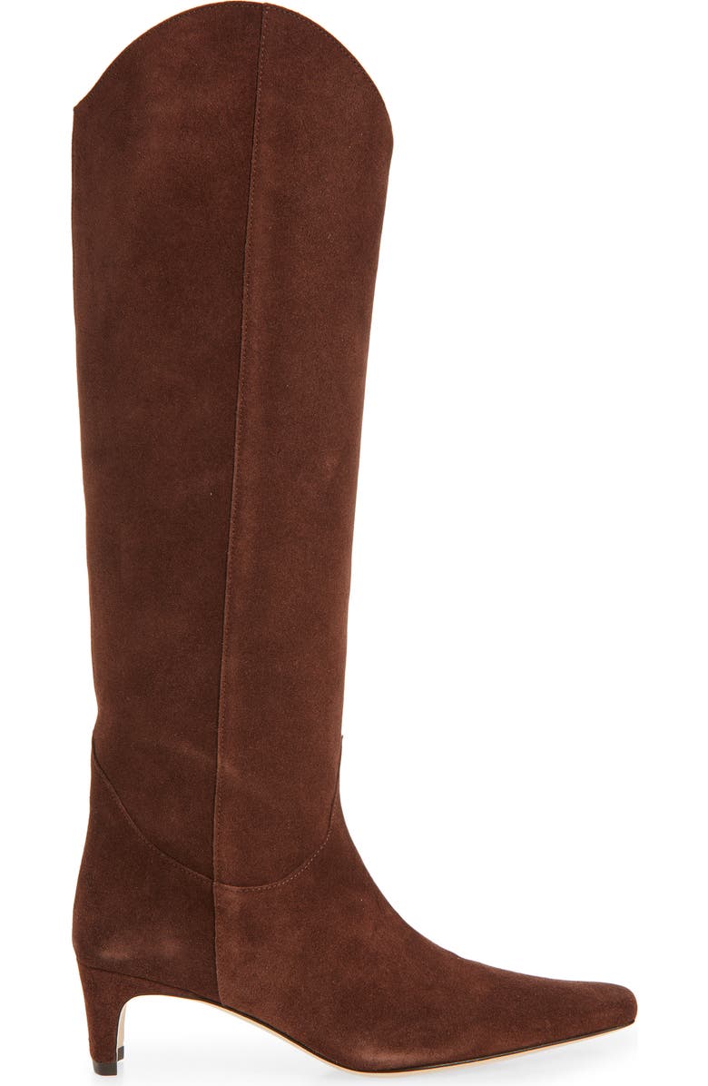 STAUD Wally Western Boot, Alternate, color, Mahogany