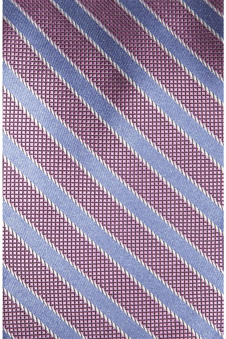 'Milford Stripe' Woven Silk Tie, Alternate, color, PINK