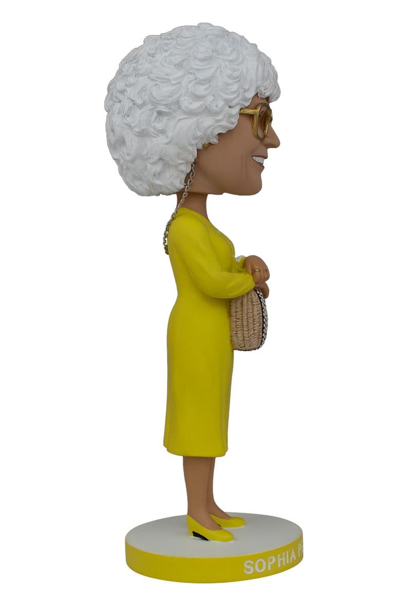 Toynk The Golden Girls 8 Inch Resin Bobblehead | Sophia Petrillo, Alternate, color, Yellow