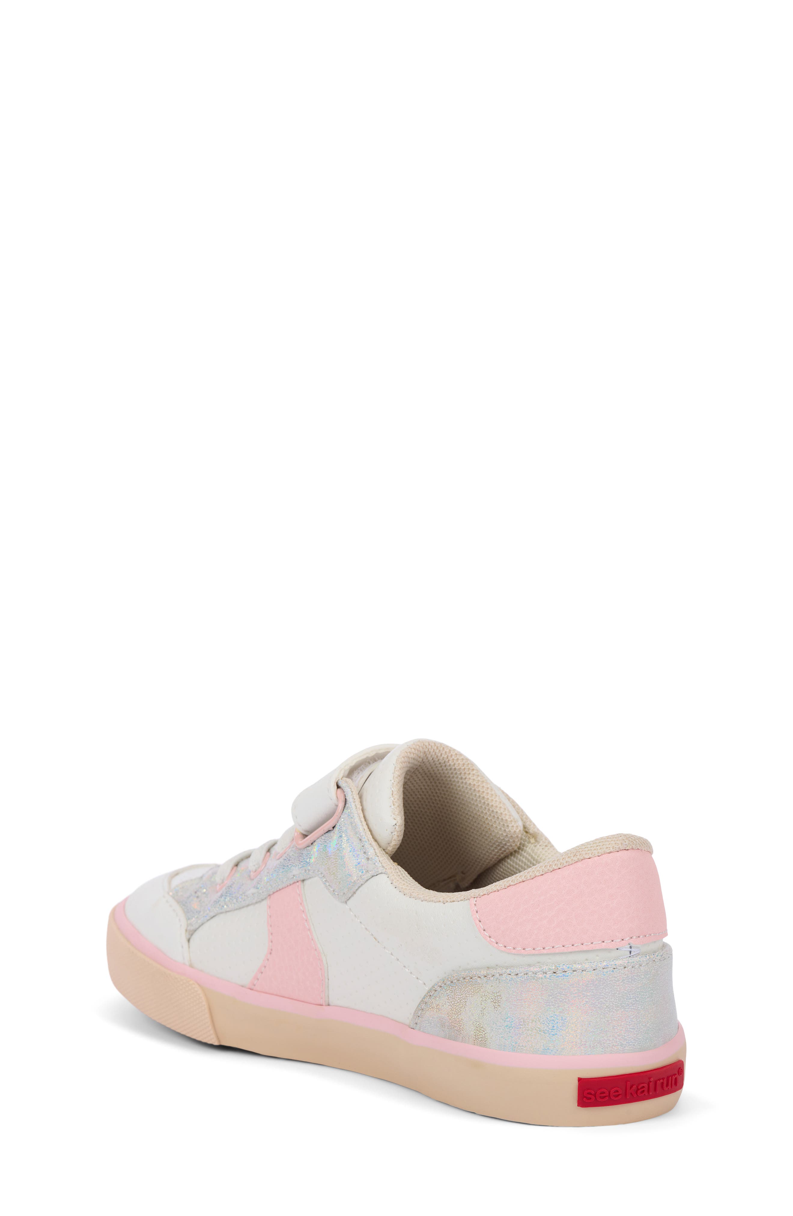 See Kai Run Kids
 Connor Sneaker, Alternate, color, White/ Pink