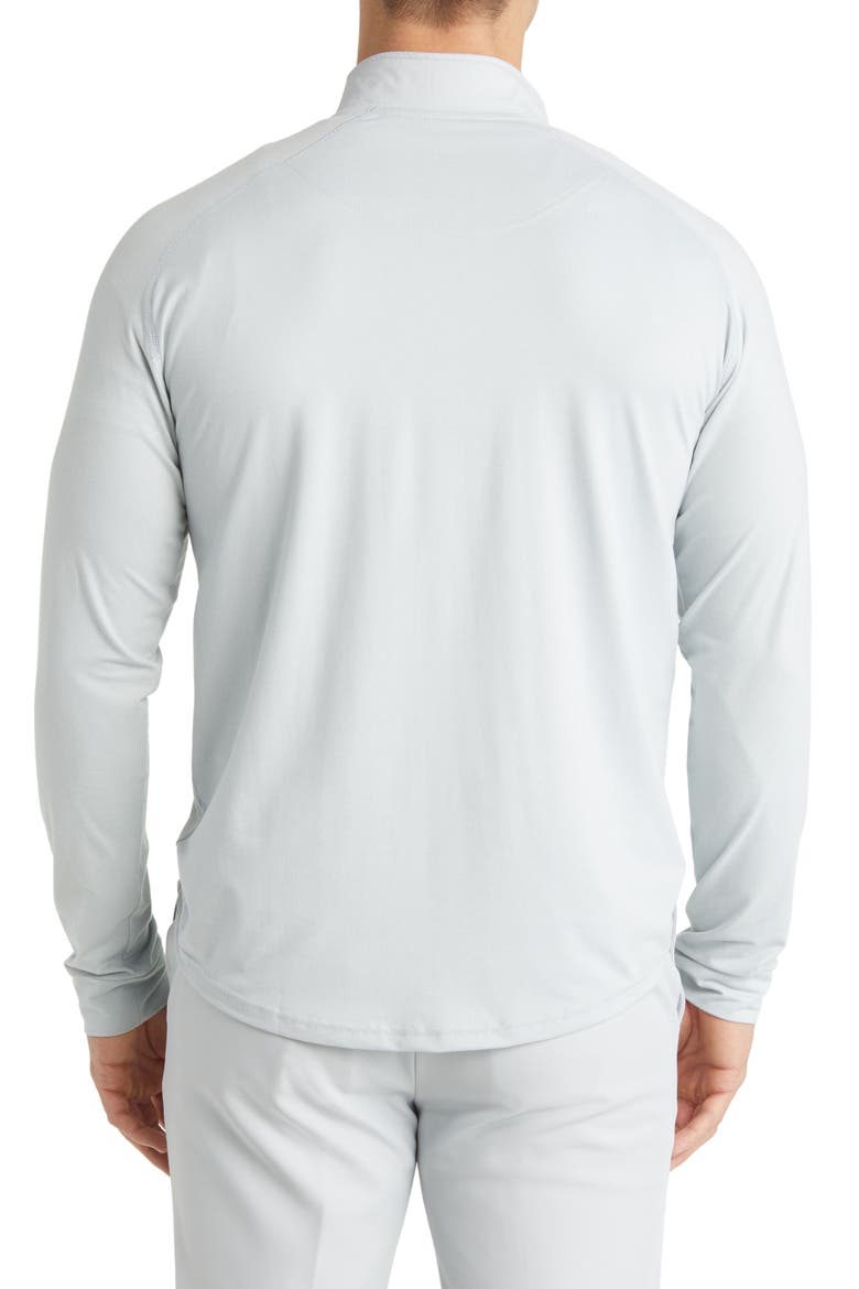 Hayes Half Zip Golf Pullover, Alternate, color, CLOUD HEATHER
