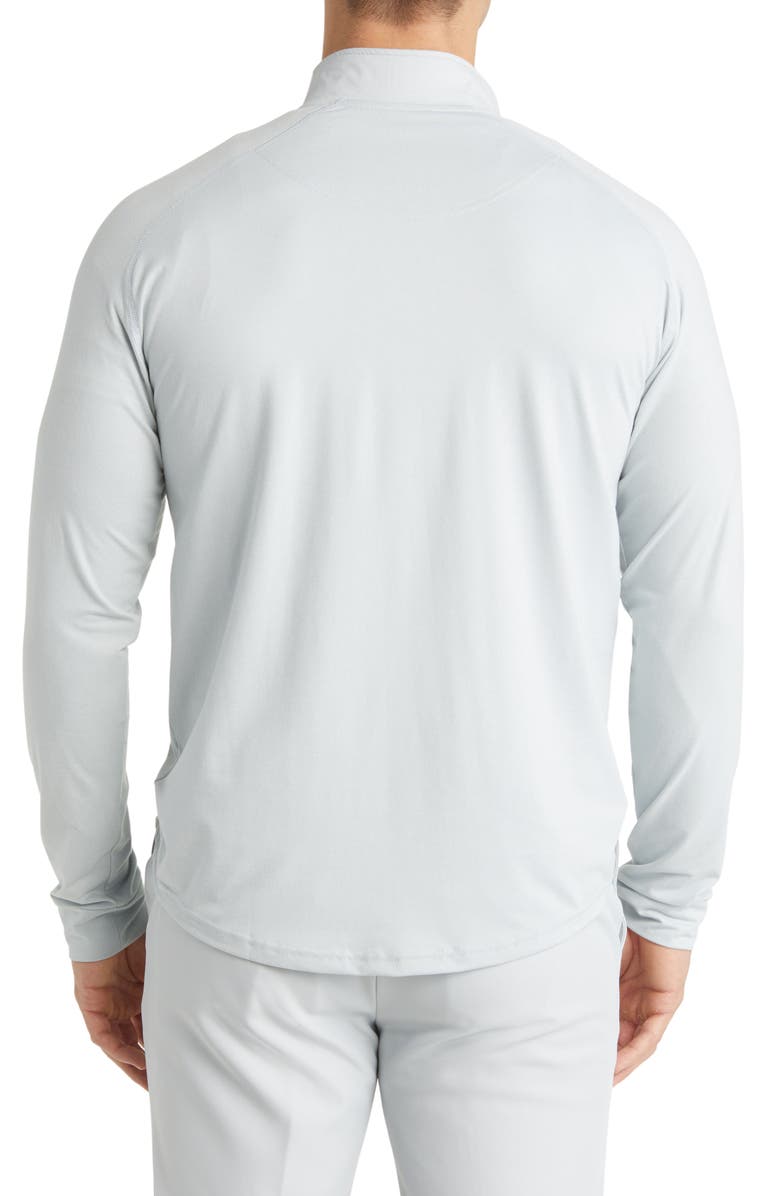 Swannies Hayes Half Zip Golf Pullover, Alternate, color, Cloud Heather